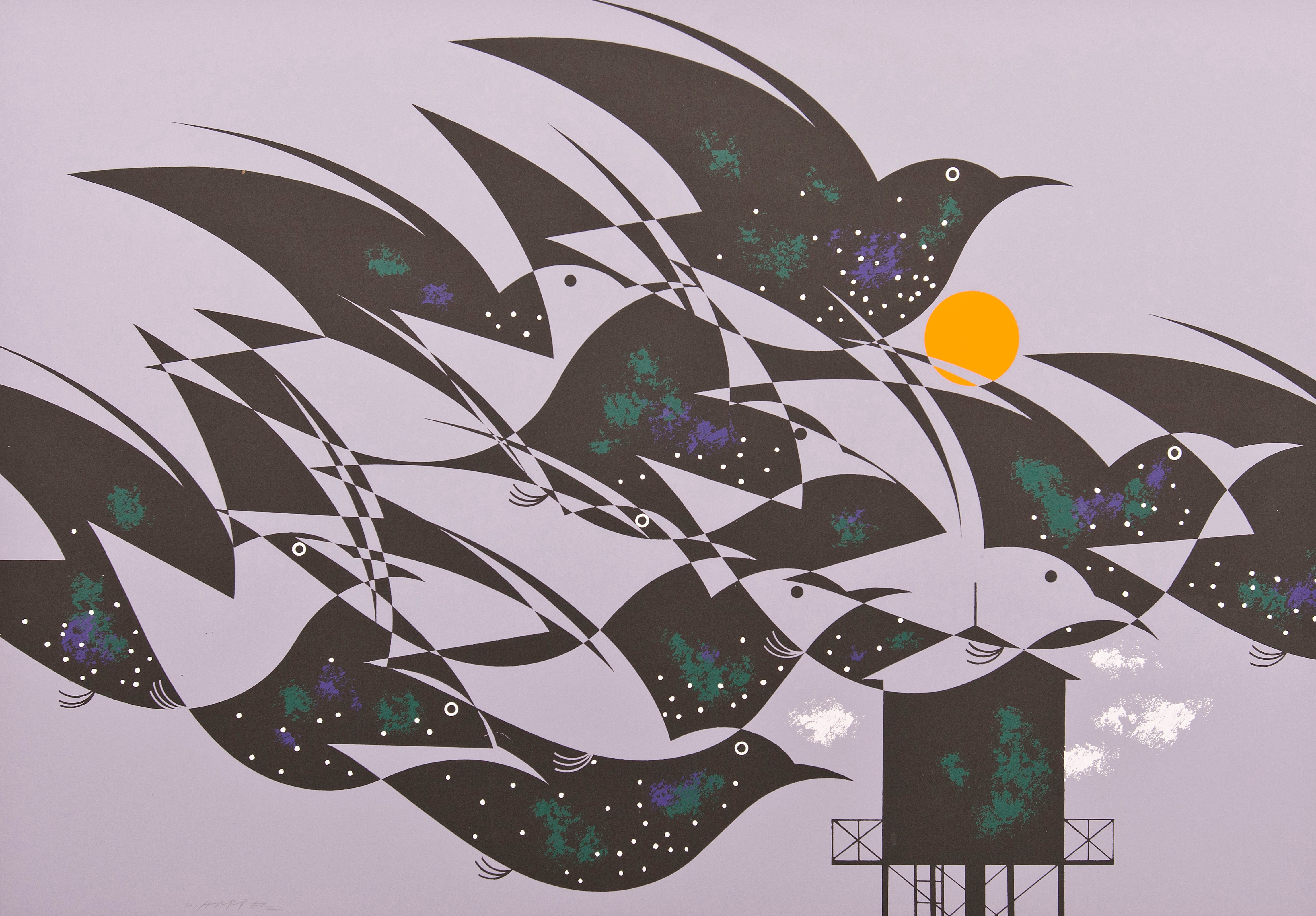 These starlings appeared in Harper’s annual bird roundup for the November 1960 issue of the Ford Times.